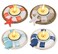 SAILINGSTORY Wooden Life Ring Tealight Candle Holder Nautical Coastal Beach Decor Votive Candle Holder Set of 4 Pack