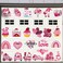 Kingdder 24 Pieces Valentine's Day Garage Door Magnet Happy Valentine's Day Car Decals Refrigerator Magnets Heart Gnome Cake Balloon Truck Magnets for Valentine's Day Wedding Garage Door Fridge Decor