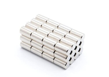 ZDYWY 30 Pieces 6 x 10mm Multi-Use Mini Refrigerator Magnets - 0.236 x 0.394inch