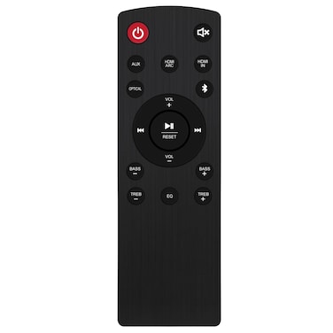 Replacement Remote Control Commander fit for Onn 36" 5.1 Channel Soundbar 100008866 100027812 100015717 2.1 CH Soundbar 100023515