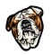 WickedGoodz English Bulldog Refrigerator Magnet - Dog Breed Magnetic Car Decal