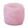 Amogeeli Natural Raw Crystal Tealight Candle Holder for Home Decoration, Desktop Air Plant Succulent Stone Holder, Rose Quartz