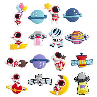 Space Astronaut Series Creative Fridge Magnets, Firmly &amp; Stably Adsorbed Decorative Magnets for Refrigerators Whiteboards Crafts Kids Learning Toy