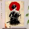 JOKIMAL Japanese Woman Geisha Samurai Tapestry Poster Wall Wall Art Wall Decor Apartment Home Dorm Wall Decorations for Living Room Bedroom Tapestries 40"x60