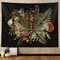 Boho Mushroom Dragonfly Tapestry for Bedroom Aesthetic, Vintage Botanical Plant Art Tapestries Wall Hanging for College Dorm Living Room Decor 80X60&quot;, Fairy Galaxy Poster Blanket