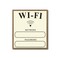 2 Pack WiFi Magnet,Dry Erase WiFi Sign,Airbnb Essentials for Hosts,Magnetic WiFi Password Network Sign for Home, Guests, Business,Airbnb(4.5 * 5inch,Elegant Design)
