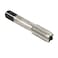 Boxonly Pipe Thread Tap, G1/8 55 Degree 4 Flutes High Speed Steel HSS Cylindrical Machine Threading Tap for Clean and or Re-Thread Damaged or Jam Pipe Threads, 1pcs