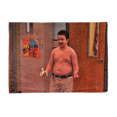 GOLEHS Gibby Banana Tapestry with Easy Hanging Kit, Funny Flag for College Dorm, Available in Sizes from 40" to 90", Skin-Friendly Soft High-Definition Meme Tapestry(Size:40"&Atilde;&mdash;30")