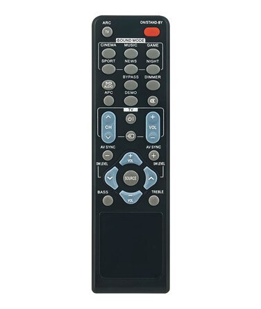 RRMCGA297AWSA GA297AWSA Replace Remote Control fit for Sharp Soundbar Home Theater HT-SB60 HT-SB40
