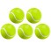Tennis Ball Magnet, Sports Decals for School Lockers and Refrigerators, Team Party Favors, 3.5 Inches (Pack of 5)