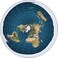 MAGNET Flat Earth Magnet Decal Fridge Metal Magnet Window Vinyl 5