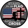 Stand for The Flag Kneel for The Cross, Magnet, Magnetic Patriotic Car Decal, Accessory for Mailbox, Refrigerator and Metal Surfaces, 5.5 Inches