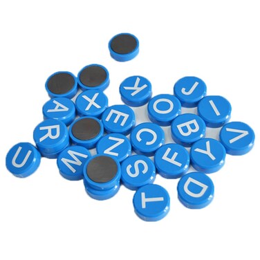 bjsdkff Magnetic Letters Fridge, ABC Alphabet Magnets, Magnetic Letters for Whiteboard Board, Lockers, Educational Spelling, Home, Office, School, Fridge Magnets Stickers 26 pieces