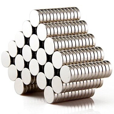 SYHL Small Cylinder Fridge Magnets, Office Magnets, Whiteboard Magnets, Durable Mini Magnets (40PCS) 12&Atilde;&mdash;3MM