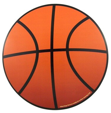 Car Magnet Sports Athlete Basketball Magnetic Decal for School Locker or Fridge, 5 3/4 Inch