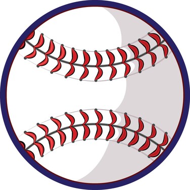 Car Magnets and Decals Sports, Baseball, Locker Room Decoration, Magnet for Fridge, Stocking Stuffer for Boys, Athletes, Party Favor, 5 3/4 Inches