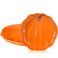 Rtteri 2 Pcs 8 Inch Thanksgiving Ceramic Pumpkin Platter Fall Ceramic Pumpkin Plates Versatile Serving Dish for Salads, Fruit, Dessert Smooth Textured Dinnerware Thanksgiving Fall Table Decoration