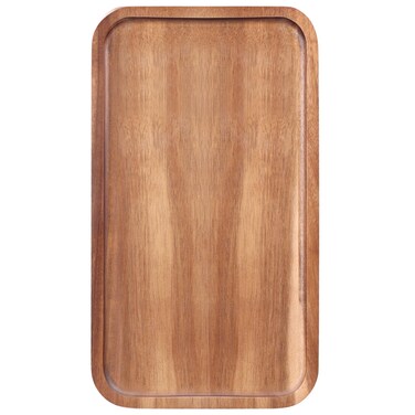 Rectangular Wooden Platters Long Charcuterie Boards Decorations Serving Trays Platter for Cookie, Snack, Appetizer, Dessert, Party, Food Dish Rectangle Acacia Wood Kitchen Platter Plates Cheese Board