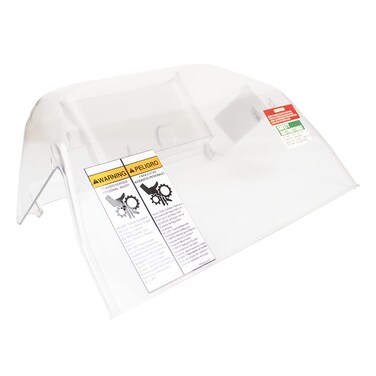Safety Cover for Biro Tenderizers, Clear Plastic New with Magnet and Labels, Replaces T3247-1 TA3096M-2