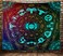 VeiVian Zodiac Astrology Tapestry, Sun and Moon Constellation Blacklight Tapestry Wall Hanging, Trippy Mandala Boho Witchy Tapestry for Bedroom Aesthetic, Cute Tapestry for Living Room Dorm, (60X40)