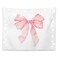 LiTiu Pink Bow Y2K Coquette Preppy Room Decor Tapestry Wall Hanging, Preppy Wall Art Decor&iuml;&frac14;&OElig; Trendy Coquette Wall Decor for Girls Bedroom Dorm, 50x60 in(Unframed)