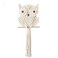 Achart Owl Macrame Wall Hanging-Hand Woven Boho Tapestry-Macrame Owl-Macrame Wall Decor-Boho Bedroom Decor-Owl Decor for Living Room Nursery (Beige-Small)