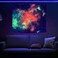 Psyhilar Black Light Posters for Adults and Teens Blacklight Galaxy Space Tapestry UV Nebula Star (59 x 51 Inches)