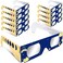 10 Pack Solar Eclipse Glasses ISO 12312-2:2015(E)&amp;CE Certified 2024 Approved Safe Shades for Direct Solar Eclipse Viewing Sun Observation