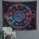 DESIHOM 12 Constellation Tapestry Astrology Tapestry Zodiac Tapestries Trippy Tapestry Psychedelic Sun Tapestry for Bedroom Living Room Dorm Decor 59x51 Inch