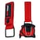 MELOTOUGH Measuring Tape Holder Tape Measure Holder Drill Impact Tool Holster for Tape Measure, Drills, Clipped Tools (2pcs Red)