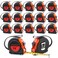Yunsailing 15 Pack Tape Measure Bulk 16 Feet Retractable Measuring Tape Small Tape Measure Easy Read Tape Measure with Fractions 1/8 Measurement&iuml;&frac14;&circ;Orange&iuml;&frac14;&permil;