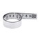 HARFINGTON Self-Adhesive Measuring Tape 100cm Metric Tape Measure Stainless Steel Waterproof Wear Resistant Left to Right Read Widened Metal Sticky Ruler Steel Workbench Ruler