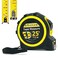 Bullseye 25 Ft Tape Measure with Magnetic Hook - 1" Double-Sided Blade - Tape Measures with Imperial &amp; Metric Measurements - Retractable Measuring Tapes with Fractions