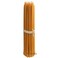 BCandle 100% Beeswax 5 Hour Burning Candles Organic Hand Made - 9 Inches Tall, 1/2 Inch Thick; Tapers (12)