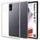 easyBee Case Compatible with Xiaomi Redmi Pad SE 11 inch, Ultra Thin Silicone Shockproof Back Shell HD Transparent TPU Protective Cover - Clear Transparent