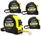 Greendale - 1 Pack - 25 ft Tape Measures - Easy to Read Fractions to 1/8th inch - Magnetic Tip - Thumb and Quick Lock - Autowind - Belt Clip (Measuring Tapes)