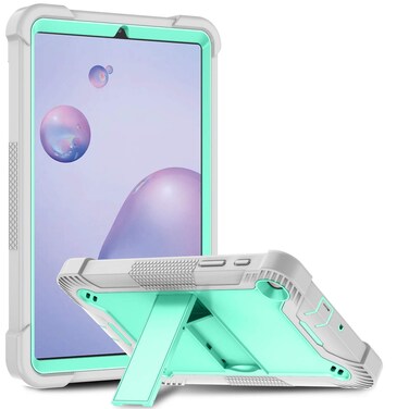 BAISRKE Case Cover for Galaxy Tab A 8.4 Case 2020, Heavy Duty Rugged Full-Body Hybrid Shockproof Drop Protection Cover for Samsung Galaxy Tab A 8.4 2020 Tablet Model SM-T307 / SM-T307U - Turquoise