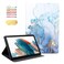 UUcovers for Samsung Galaxy Tab A8 10.5" Tablet 2022 Case (SM-X200/X205/X207) Ultra Thin Folio Stand Smart Cover with Auto Sleep/Wake PU Leather &amp; Soft TPU Back Shockproof Case, Gold Blue Marble