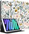 Uppuppy for Apple iPad Mini 5/4/3/2/1 Case, for iPad Mini 5th/4th/3rd/2nd/1st Generation Case Kids Cute Kawaii Folio Women Teen Girls Girly Flower Floral Design Cover for iPad Mini 7.9 Inch Case