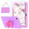 ACEMO for Samsung Galaxy Tab A9+ Plus 11 inch with Screen Protector, Kickstand, Stand, Shoulder Strap, Cute Rugged Tablet Cover for Kids Girls for Galaxy Tab A9 Plus (SM-X210/X216/X218) Pink Purple