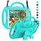 SUPLIK Kids Case for iPad 5th/6th Generation (9.7 inch, 2017/2018), iPad Air 1 &amp; Air 2 &amp; Pro 9.7 Case with Shoulder Strap Handle Stand for Apple iPad 5/6 &amp; iPad Air 1st/2nd Gen, Cyan