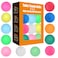 meizhouer Ping Pong Balls 12 Pack: 3 Star 40mm Colored Table Tennis Balls for Outdoor Practice Yard Party Kids Game Cat Toys(Pack of 12 - Multicolour)