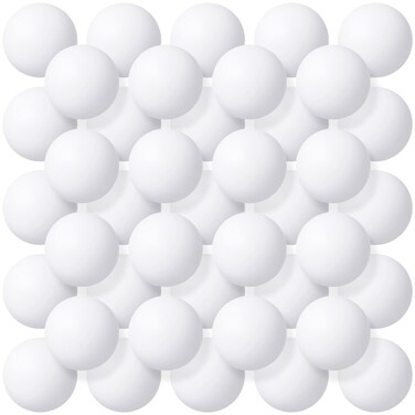 Lewtemi 300 Pack Balls Table Tennis Balls Plastic Balls 2.4g 40 mm Bouncy Balls Party Decoration Entertainment Table Tennis Balls for Games Arts Sports Activities(White)