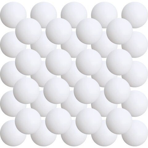 Chivao 200 Pieces Table Tennis Balls Washable Game Balls Table Tennis Mini Balls Funny Balls Carnival Pool Games Small Plastic Balls Party Christmas Game Balls(White)