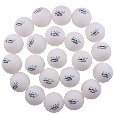 MAPOL 60/22 Count 3-Star 40+ Premium Ping Pong Balls Advanced Practice Table Tennis Ball (White,22-Pack)