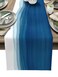 Blue White Table Runner 108 inches Extra Long,Non-Slip Dining Table Runners for Kitchen,Ombre Ocean Wave Coffee Table Runners Dresser Scarf for Living Room Garden Wedding Parties ( Wave Ocean)