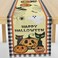 Happy Halloween Table Runner, Seasonal Black Cat Pumpkin Kitchen Dining Table Decoration for Indoor Outdoor Home Party Decor 13 x 72 Inch- YU-1031-01A