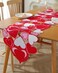 Valentines Day Decor Valentines Day Table Runner 70 Inches Long Embroidered Pink Red Love Heart Table Runner for Birthday, Wedding Anniversary, Marriage Proposals, Engagements, Romantic Events