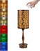 UMEXUS Cordless Table Lamp with Remote, Timer &amp; Dimmer, RGB Small Rechargeable Battery Operated lamp, Touch Bedside Night Lights, Antique Bronze Ambient Lighting, Patio Dining Side End Table Lamp