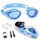 iGym Swim Goggles ShortSighted,Nearsighted Optical Swimming Goggles Anti-Fog UV Protection Adjustable Buckle For Women Men